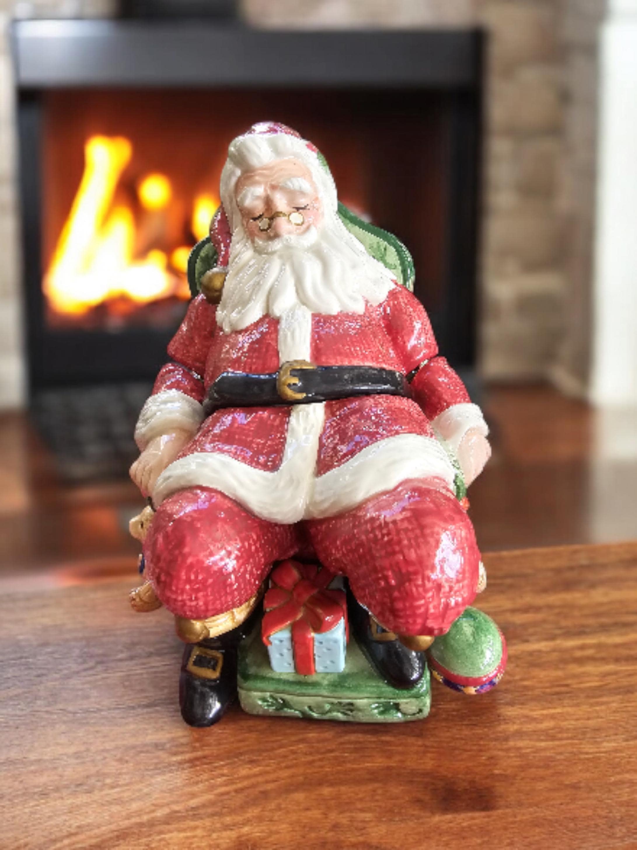 Old Santa Cookie Jar - Etsy