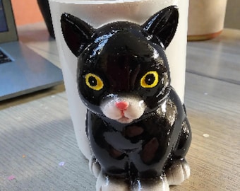 Black Cat Pen/Pencil Holder