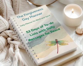 Forgiveness Day Planner – 52-Day ACIM-Inspired Daily Planner for Peace, Clarity & Emotional Healing (Earth Edition)