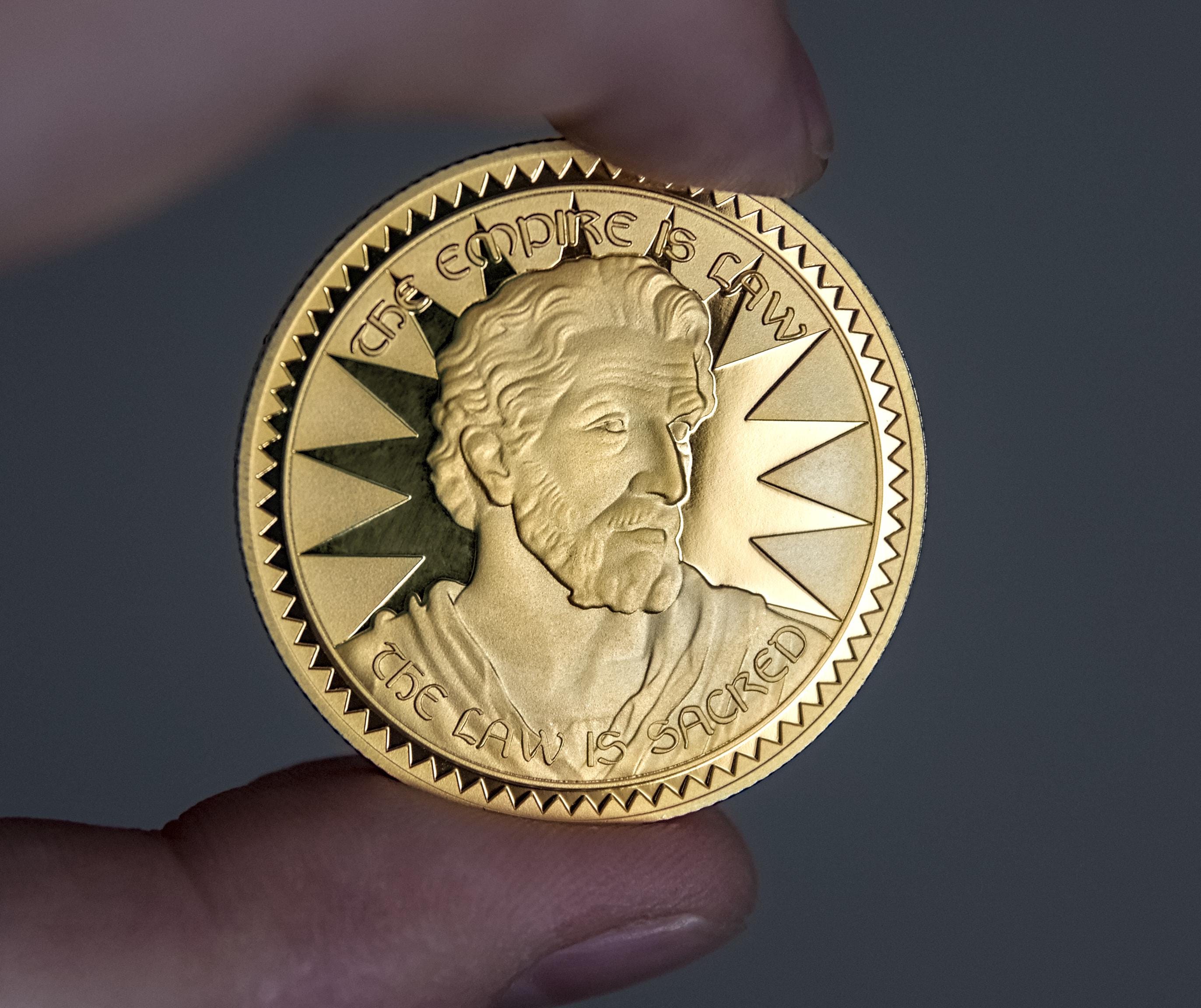 スカイリム セプティムコイン レプリカ | エルダースクロールズ風 コレクターズファンタジーコイン | 金メッキ ゲーマーギフト 40 mm -  Etsy 日本