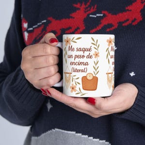 Ceramic Mug - Motivational Gift for Women - Funny Mug in Spanish - Self-Esteem and New Beginnings - Ideal for Back to School