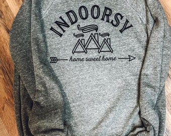 Sweat-shirt ras du cou pour l'intérieur