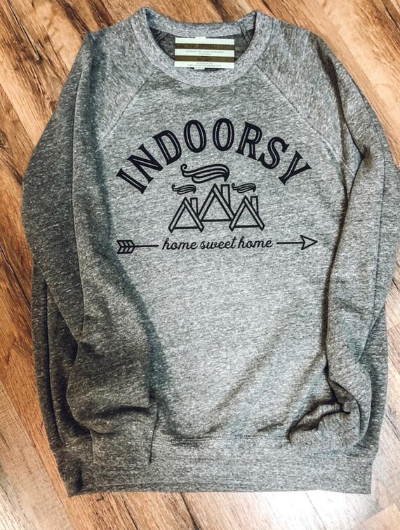 Indoorsy Crew Neck Sweatshirt
