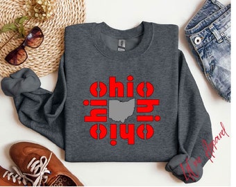 Sweat-shirt Circle Ohio