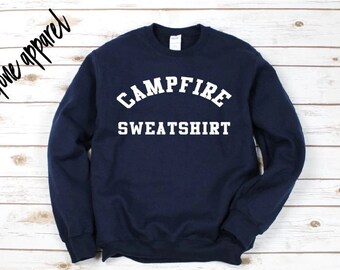 Sweat-shirt feu de camp