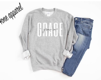 Grow in Grace Crew Sweatshirt