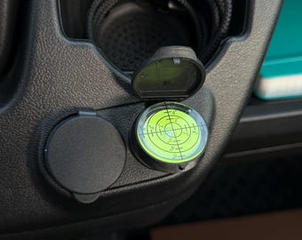 Spirit level for the Fiat Ducato 7, 8 and 9, as well as Peugeot Boxer and Citroen Jumper.