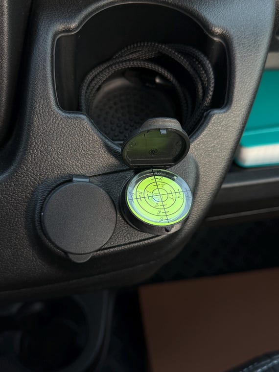 Wasserwaage für den Fiat Ducato 7, 8 und 9, sowie Peugeot Boxer und Citroen Jumper.