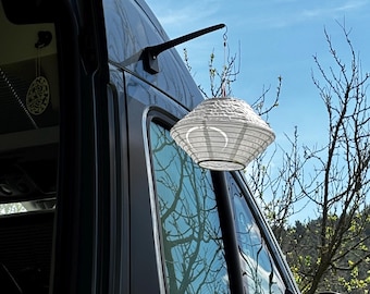 Magnetic mount for attaching lamps, garlands, fairy lights, etc. to the van. WV California, Pössl, Adria, etc.