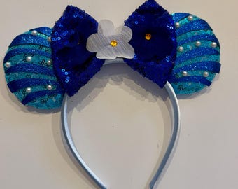Op Avatar geïnspireerde Mickey Mouse - Minnie Mouse-oren Disney-hoofdband. Disney-hoofdband. Avatar, passage Disney's oren. Standaard maat.