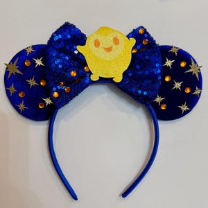 WISH inspiré Mickey Mouse - Bandeau Minnie Mouse. Oreilles de souris Disney. Serre-tête Asha Disney.