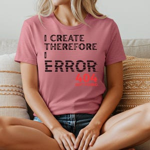 ID10T Error Shirt for Computer Programmers, Designers, Gamers or Data Entry Techs