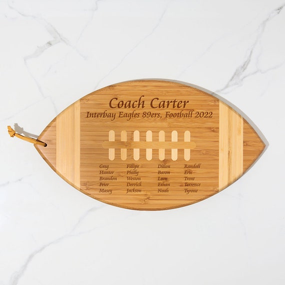 Coach Thank You Gift End of Season Award Plaque From the 