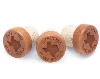 Texas Wine Stoppers Deep in the Heart of Texas