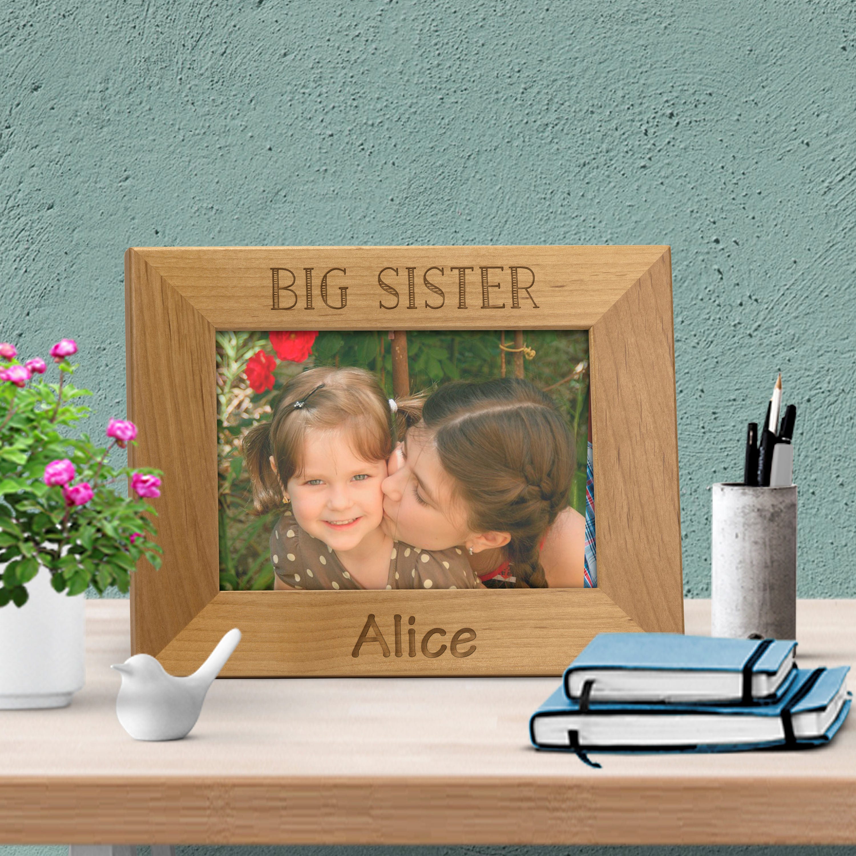 Siblings Picture Frame Big Brother Photo Frame Big Sister Etsy