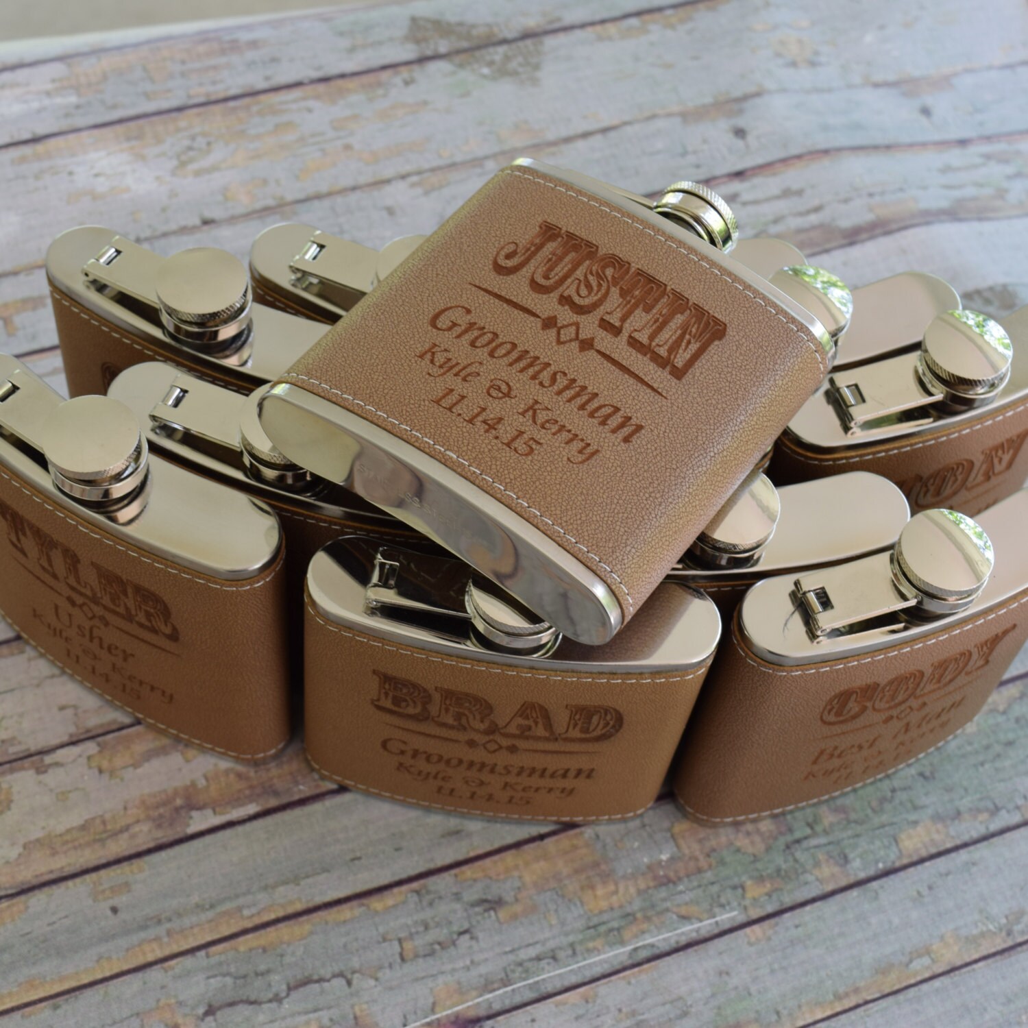 custom made flasks