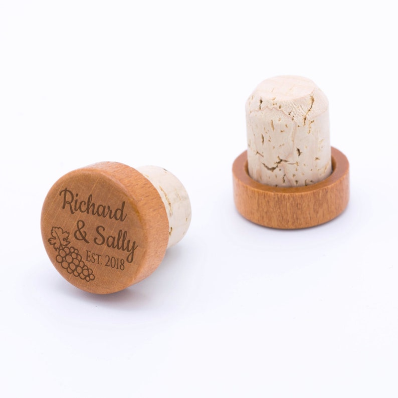 Custom Wedding Favor W0314STLV Grape Wine Stopper Wedding Gift Grapevine Wine Bottle Stopper