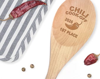 Chili Cook Off Wooden Spoon Awards