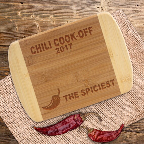 Chili Cook Off Prize Bar Board Etsy