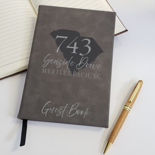 Address Guest Book Etsy