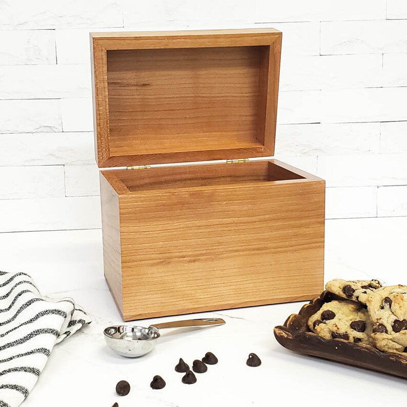 Apron Personalized Recipe Box