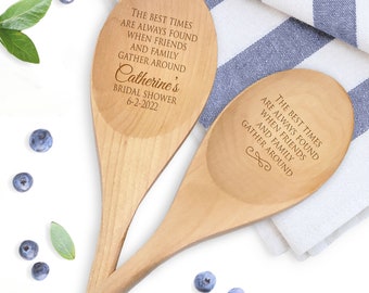 The Best Times Found Kitchen Spoon - Thanksgiving Table Decor - Bridal Shower Gift - Kitchen Shower Favor