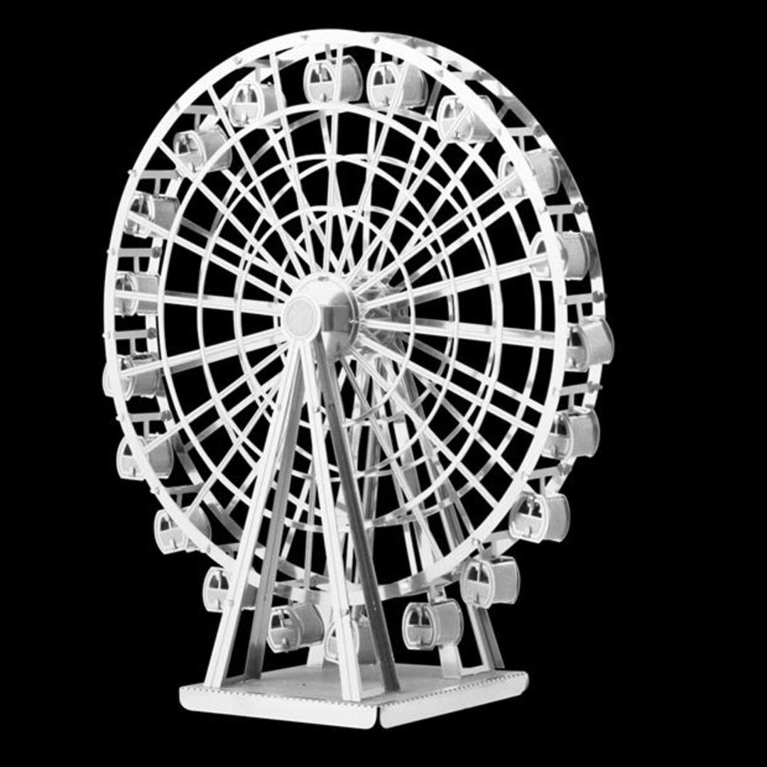 Fascinations Metal Earth Ferris Wheel Laser Cut 3D Metal Model Kit - Etsy