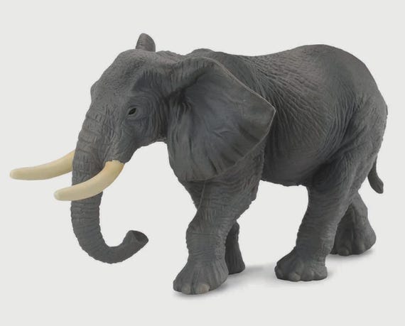 Collecta - 野生動物 - アフリカゾウ - #88025 - フィギュア - 妖精の