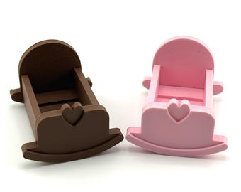 3D Printed Rocking Crib for Calico Critters