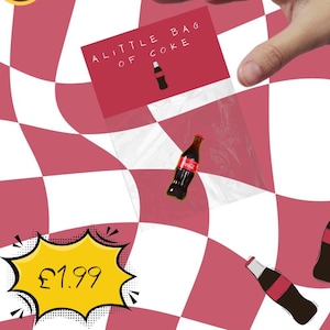 A Little Bag of Coke - Joke Gift - Perfect for birthdays, secret santa, pranks…