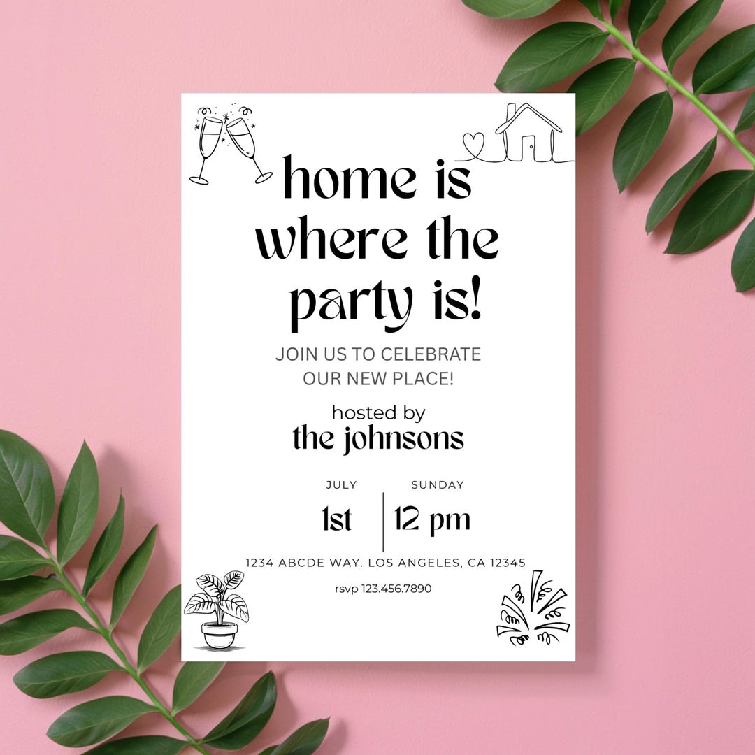House Warming Invitation Housewarming Invitation Housewarming Party ...