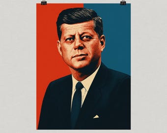 ヴィンテージ ケネディ大統領選挙ポスター ジョン フィッツジェラルド