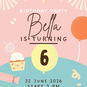 Kids Birthday Invitation