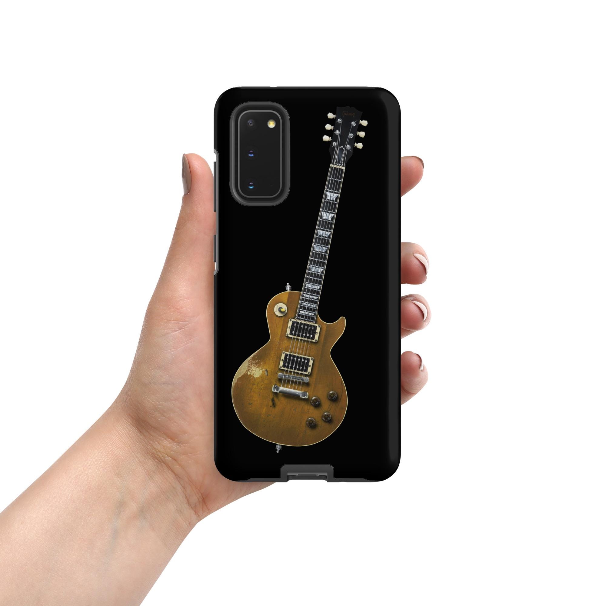 タリアGibson Les Paul iphone13ProMax ケース Thalia BLACK EBONY / GIBSON PEARL DIAMOND LOGO iPhone case