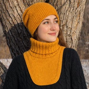 Metaplexis Dickie Knitting Pattern | Cozy Neck Warmer PDF (Instant Download)