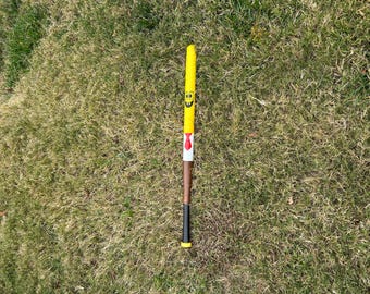 Sponge man plastic bat
