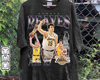 Vintage 90s estilo gráfico Austin Reaves camiseta - Austin Reaves sudadera - camiseta de baloncesto retro americano para hombre y mujer camiseta unisex