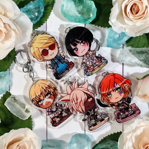FFXIV Stormblood Part 2 Double-Sided Acrylic Keychains