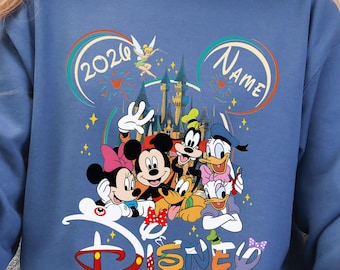 Custom Disney Family Vacation 2026 Sweatshirt Personalized Disney Trip Sweater Hoodie for Family