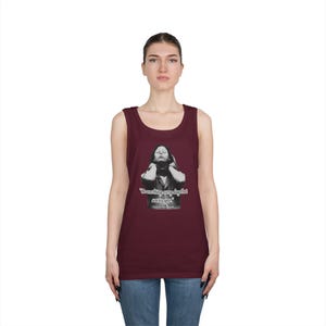 Unisex Heavy Cotton Tank Top with Motivational Quote, Graphic Tank for Summer, Workout Gear, Gift for Fitness Lovers, Casual Wear, [...]