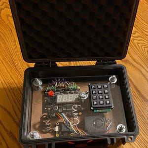 Airsoft/Paintball Game Timer Prop with Keypad