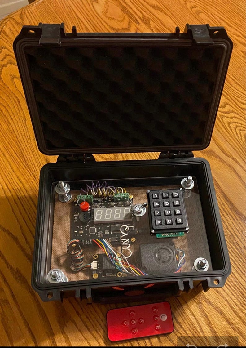 Airsoft/paintball Game Timer Prop With Keypad - Etsy