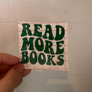 Read More Books Decal