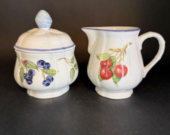 Villeroy & Boch Cottage Creamer and Sugar Set