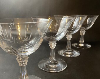 6 Champagne Coupes