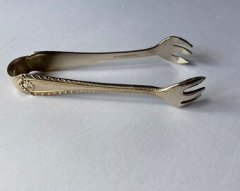 Sugar Tongs - Silverplated- XI BETA IOTA