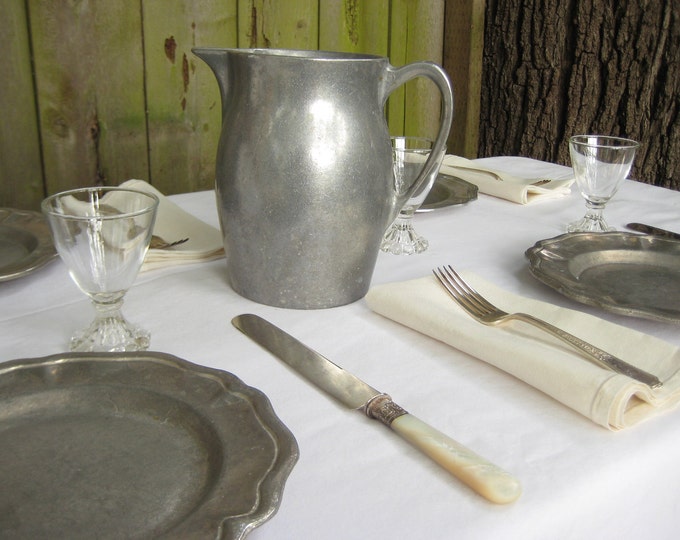 Pewter Pitcher by Carson Etsy
