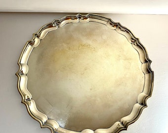 Silverplated Salver made in England