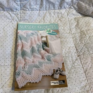 Nursery Favorites Crochet Pattern Book by Leisure Arts Vintage