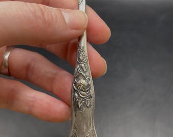 Royal Plate Co. Rosalie Pattern Silver Plate olive fork
